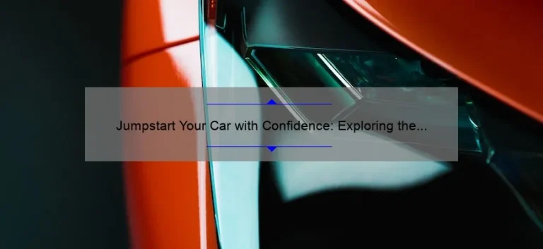 Jumpstart Your Car with Confidence: Exploring the Benefits of a 1000 Peak Amp Jump Starter Jumpstart Your Car with Confidence: Exploring the Benefits of a 1000 Peak Amp Jump Starter