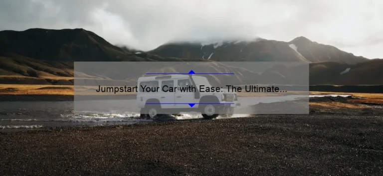 Jumpstart Your Car with Ease: The Ultimate Guide to Halo Jump Starters