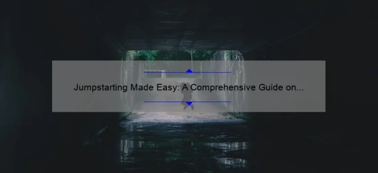 Jumpstarting Made Easy: A Comprehensive Guide on How to Use Gooloo Jump Starter