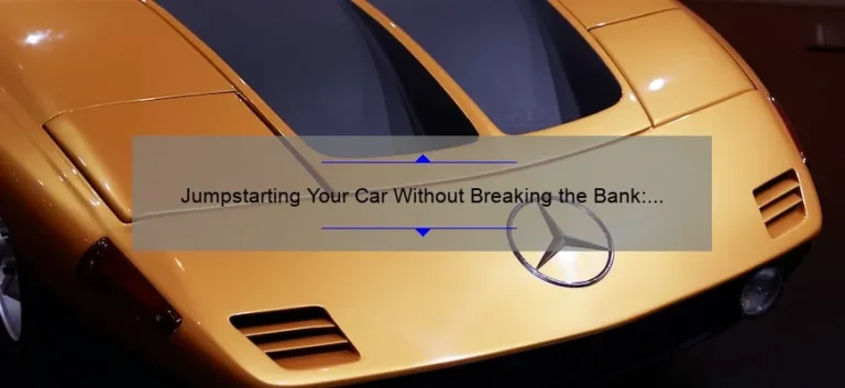 Jumpstarting Your Car Without Breaking the Bank: Exploring Battery Jump Starter Prices