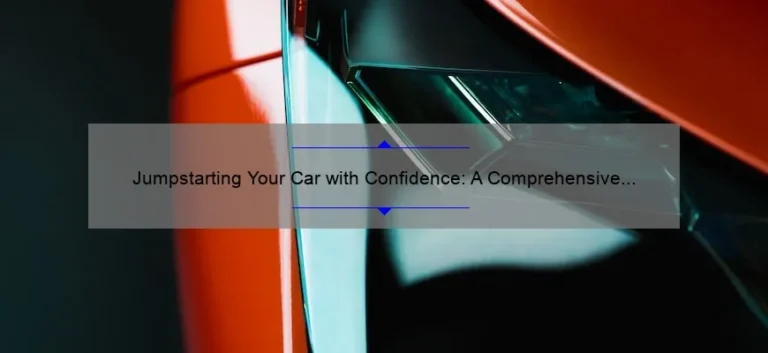 Jumpstarting Your Car with Confidence: A Comprehensive Review of NOCO Jump Starters Jumpstarting Your Car with Confidence: A Comprehensive Review of NOCO Jump Starters