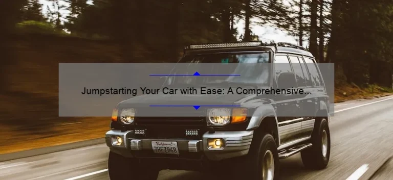 Jumpstarting Your Car with Ease: A Comprehensive Guide to Using the Baseus Jump Starter Manual