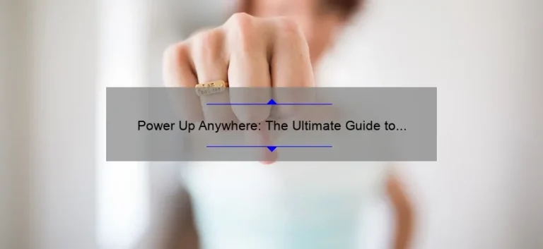 Power Up Anywhere: The Ultimate Guide to Portable Battery Jump Starters
