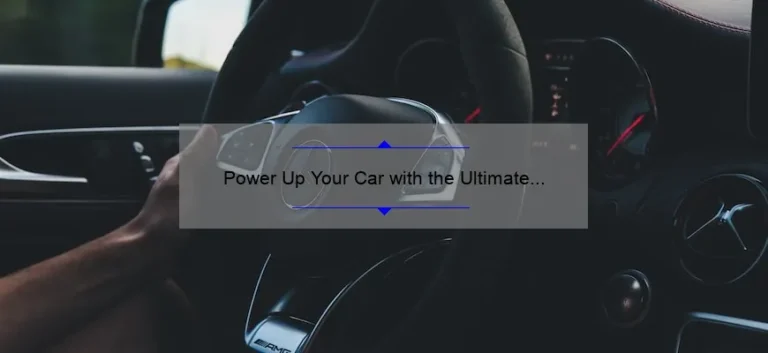 Power Up Your Car with the Ultimate 10000 mAh Jump Starter
