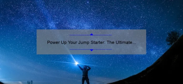 Power Up Your Jump Starter: The Ultimate Guide to Choosing the Best AC Adapter Power Up Your Jump Starter: The Ultimate Guide to Choosing the Best AC Adapter