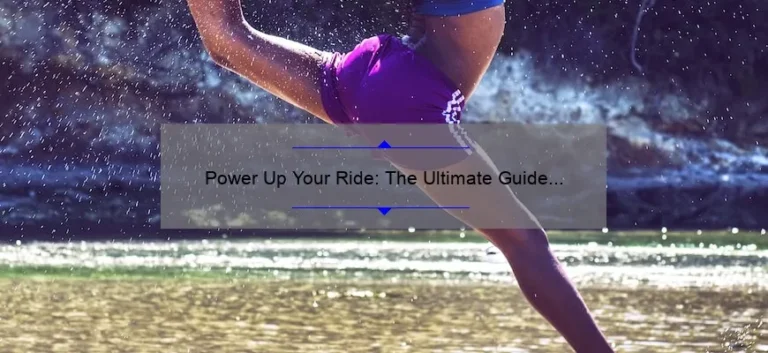 Power Up Your Ride: The Ultimate Guide to Battery Chargers and Jump Starters Power Up Your Ride: The Ultimate Guide to Battery Chargers and Jump Starters