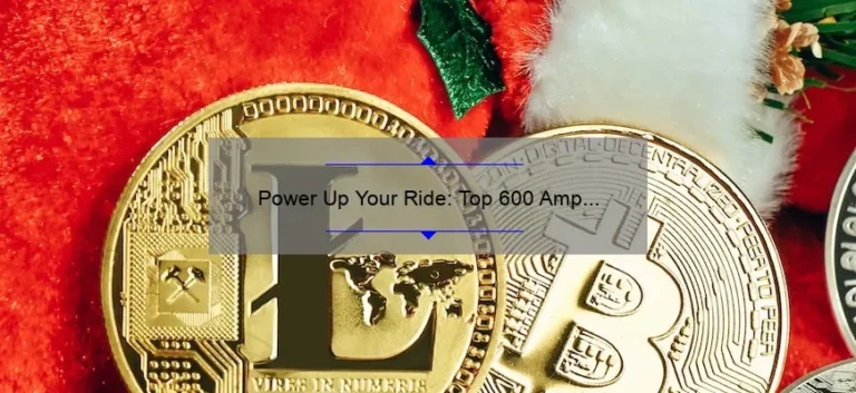 Power Up Your Ride: Top 600 Amp Jump Starter Reviews Power Up Your Ride: Top 600 Amp Jump Starter Reviews