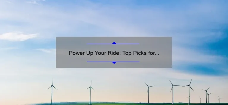 Power Up Your Ride: Top Picks for the Best Lithium Jump Starters