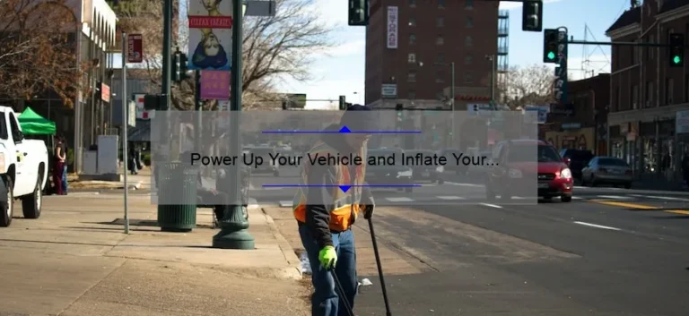 Power Up Your Vehicle and Inflate Your Tires with a Battery Jump Starter and Air Compressor Combo Power Up Your Vehicle and Inflate Your Tires with a Battery Jump Starter and Air Compressor Combo