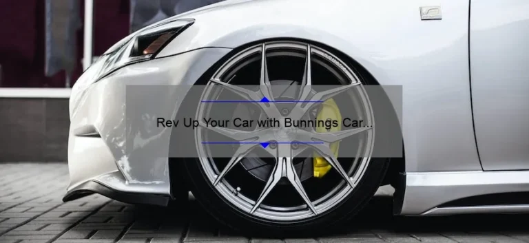 Rev Up Your Car with Bunnings Car Jump Starter: A Comprehensive Guide