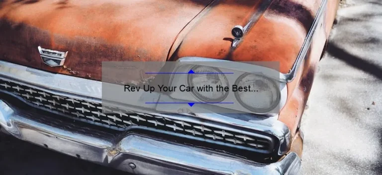 Rev Up Your Car with the Best Jump Starter from Bunnings