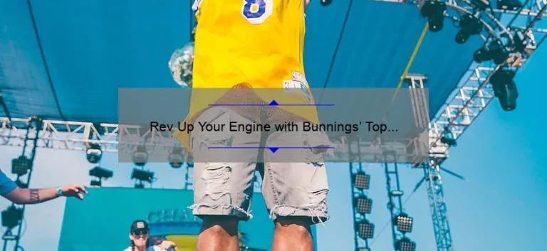 Rev Up Your Engine with Bunnings’ Top Jump Starters