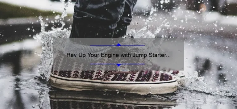 Rev Up Your Engine with Jump Starter Leads: A Comprehensive Guide Rev Up Your Engine with Jump Starter Leads: A Comprehensive Guide