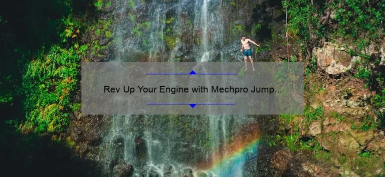 Rev Up Your Engine with Mechpro Jump Starter: The Ultimate Solution for Dead Batteries Rev Up Your Engine with Mechpro Jump Starter: The Ultimate Solution for Dead Batteries