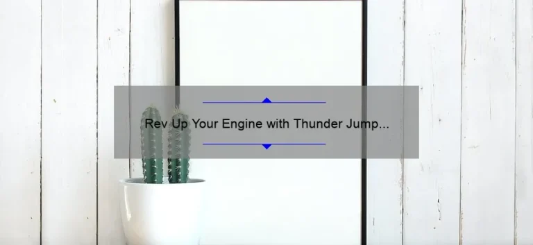 Rev Up Your Engine with Thunder Jump Starter Pack: A Comprehensive Review Rev Up Your Engine with Thunder Jump Starter Pack: A Comprehensive Review