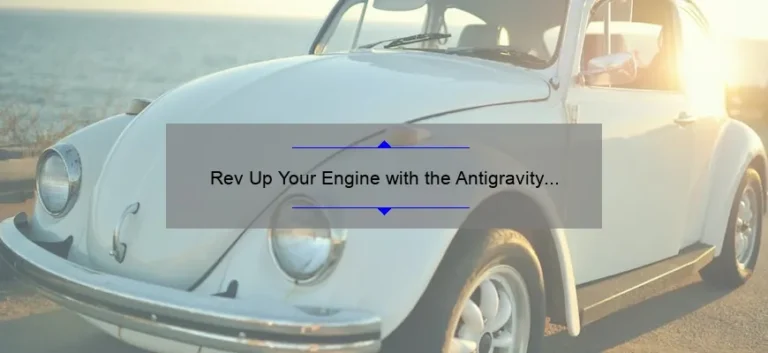 Rev Up Your Engine with the Antigravity Jump Starter: A Game-Changer for Car Owners Rev Up Your Engine with the Antigravity Jump Starter: A Game-Changer for Car Owners