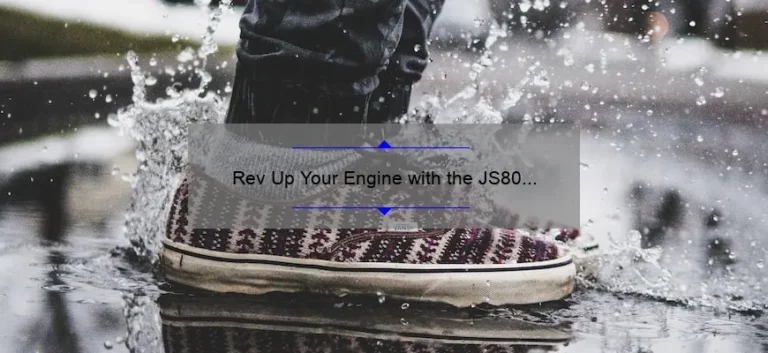 Rev Up Your Engine with the JS80 Jump Starter: A Comprehensive Review
