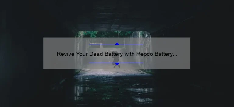 Revive Your Dead Battery with Repco Battery Jump Starter: A Comprehensive Guide