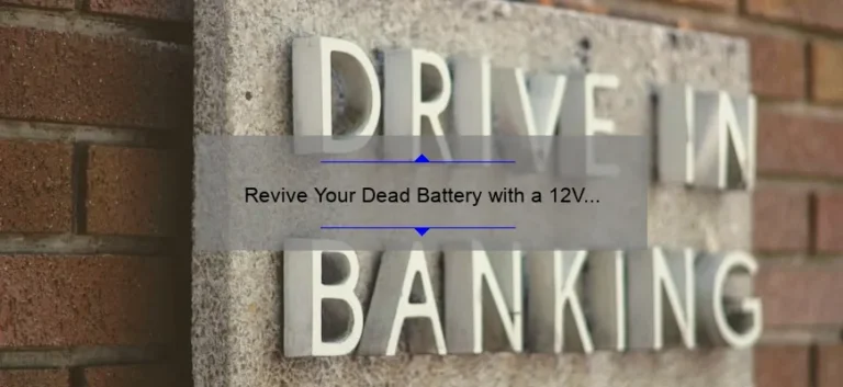 Revive Your Dead Battery with a 12V Power Bank Jump Starter