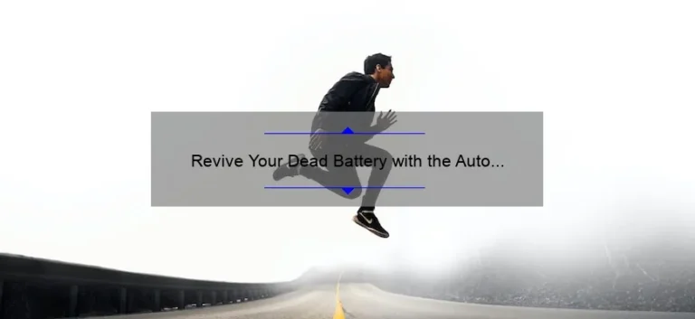 Revive Your Dead Battery with the Auto Emergency Jump Starter X3: A Comprehensive Review