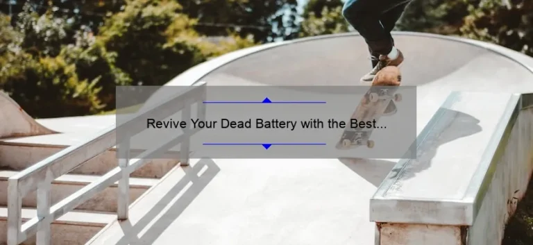 Revive Your Dead Battery with the Best 24V Battery Charger Jump Starter