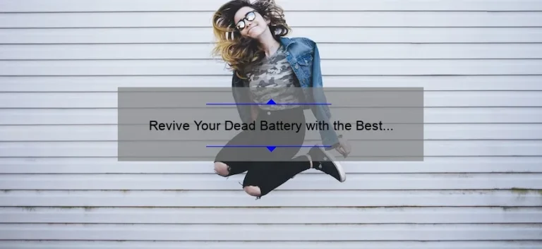 Revive Your Dead Battery with the Best 6V Battery Jump Starter