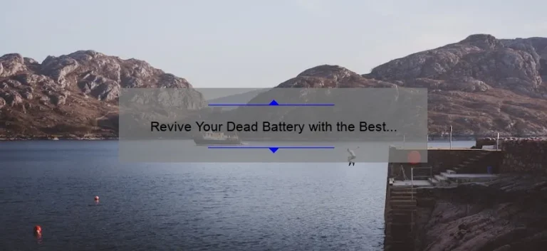Revive Your Dead Battery with the Best Jump Starter Pack