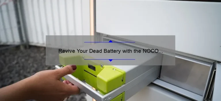 Revive Your Dead Battery with the NOCO Jump Starter GB70: A Comprehensive Review