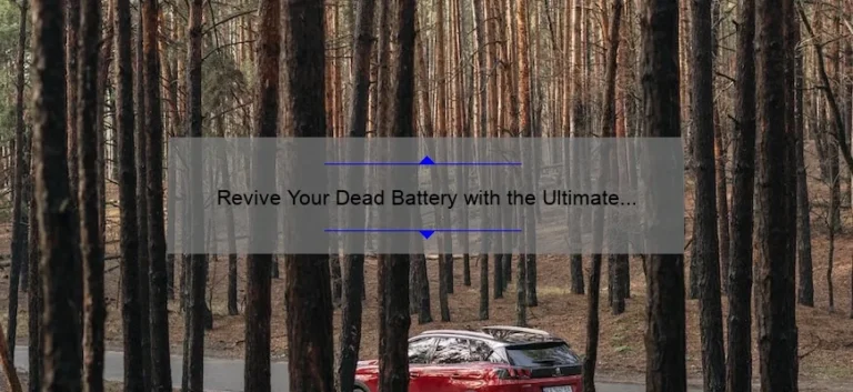 Revive Your Dead Battery with the Ultimate All-in-One Car Jump Starter Revive Your Dead Battery with the Ultimate All-in-One Car Jump Starter