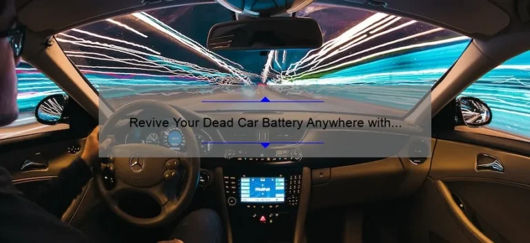 Revive Your Dead Car Battery Anywhere with a 12V Car Jump Starter Power Bank Revive Your Dead Car Battery Anywhere with a 12V Car Jump Starter Power Bank