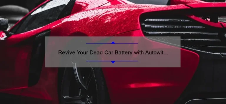 Revive Your Dead Car Battery with Autowit 12V Batteryless Jump Starter