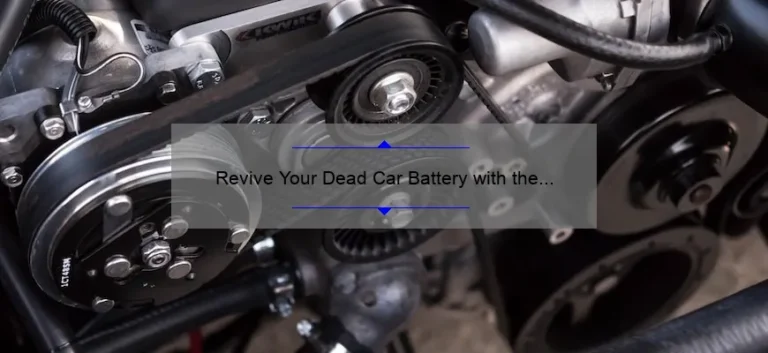 Revive Your Dead Car Battery with the Best Battery Pack Car Jump Starter