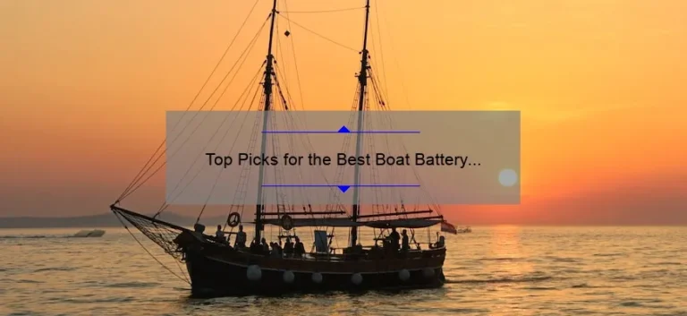 Top Picks for the Best Boat Battery Jump Starters: A Comprehensive Guide Top Picks for the Best Boat Battery Jump Starters: A Comprehensive Guide
