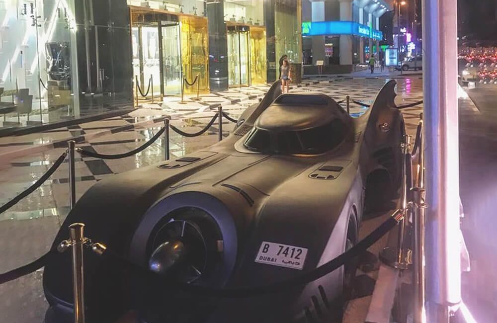 Actual Batmobile @mayraperezmadri / Pinterest.com