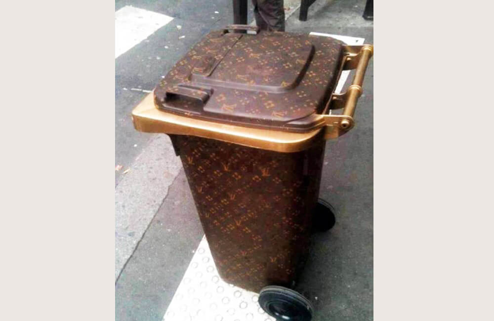 Designer Trash Bins @mutchiec / Pinterest.com