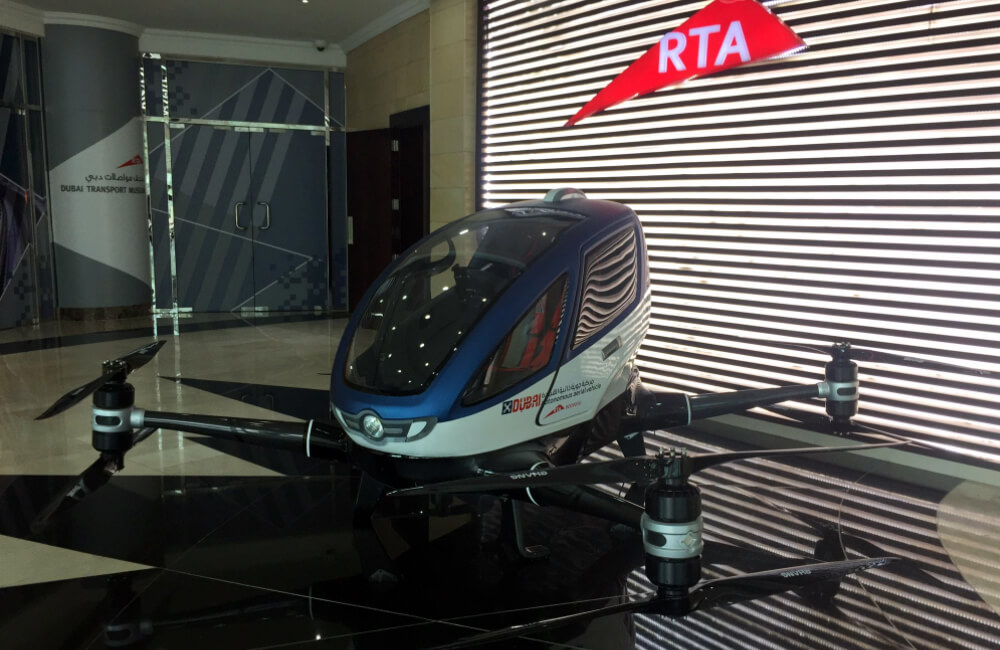Drone Taxis @BHallemanIRF / Twitter.com