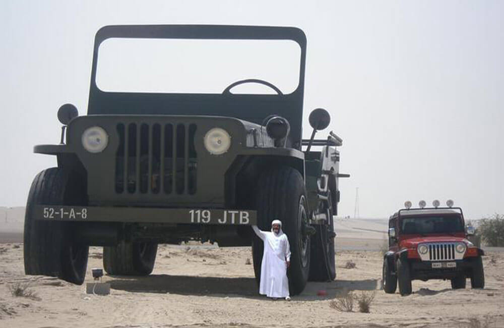 Willy's WW2 Jeep Model @hamadalnahyan / Pinterest.com